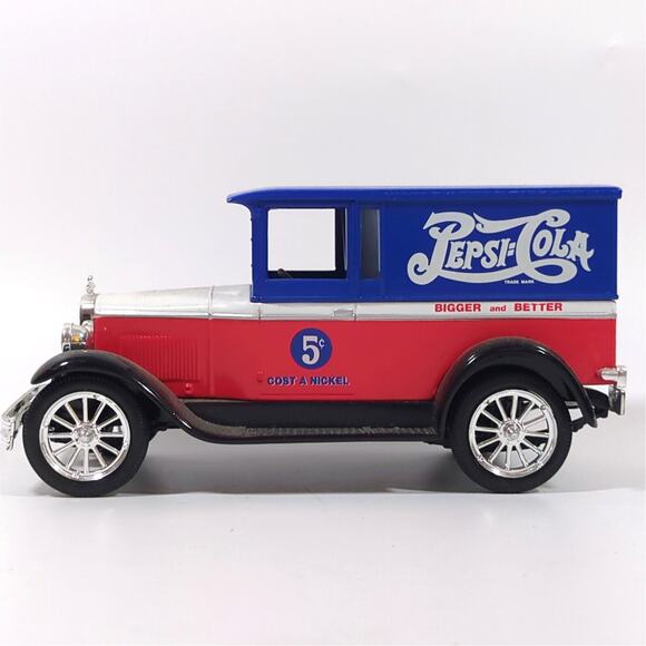 Liberty Classics 1928 Chevy Pepsi Delivery Van Metal Collector Bank Box Diecast - Picture 4 of 11